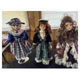 Porcelain Victorian Dolls