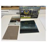 Weather Radio and VTG Glass