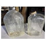 VTG Refrigerator Glass Water Bottle