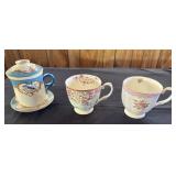 Porcelain Tea Ware and Mugs