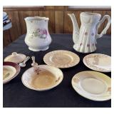 Porcelain Vase, Coffee Pot and More