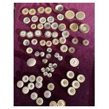 Sets of Beige Buttons