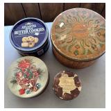 VTG Christmas Tins