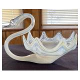 VTG Swirl Glass Swan