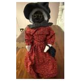 Hand Crafted Apple Head Doll