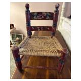 Mexican Folk Art Childrenï¿½s Chair