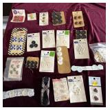 Matching Buttons on Original Cards