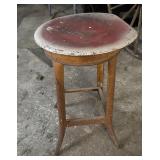 VTG Metal Shop Stool