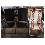 Four Seasons Wicker Look Patio Chairs