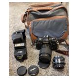 Minolta X-700 Camera and Lenses