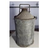 VTG Galvanized Metal Oil or Fuel Can