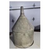 Large Galvanized Funnel