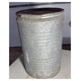 VTG Galvanized (?) Vessel Barrel