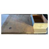 Wood Raised Box 24x23x3', Drawer 11x14.5ï¿½