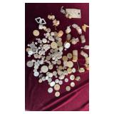 VTG Ivory Buttons