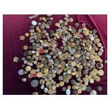 Brass, Silver Tone Buttons