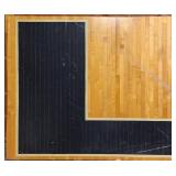 Black "L" Piece Of Floor From Rushville Memorial