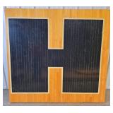 Black "H" Piece Of Floor Rushville Memorial Gym