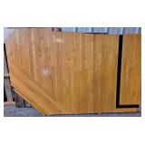 Rushville Memorial Gym Piece Of Side Line Floor