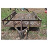 16 Ft Flatbed Trailer-NO TITLE