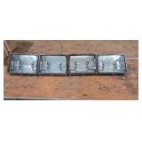 4- 6 x 9 halogen light fixtures