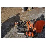 Chainsaws, Hedge Trimmer, & Electric Jackhammer