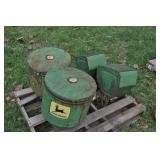 2 - John Deere Seed Boxed & 2 Insecticide Boxes