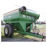 J & M 525-14 Grain Cart w/Tarp & 2 Camera's