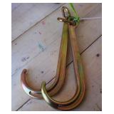 2 'J' Hooks, New