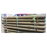 4' x 8' Wood Fence Post (Bid Is Times 45)