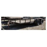 Bumper Pull Trailer, 16' x 7', NO TITLE