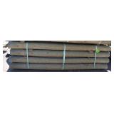 5' x 8' Wood Fence Post, (Bid Is Times 32)