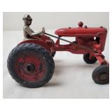 Arcade Cast Iron Farmall Cultivision A Tractor,