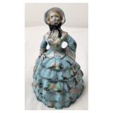 Cast Iron "Southern Belle" Doorstop, Antique