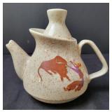Red Wing Round Up Teapot