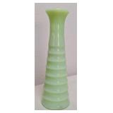 Jadeite Uranium "Beehive" Bud Vase, Vintage