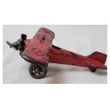 A.C. Williams Cast Iron UX166 Toy Airplane,