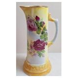 Royal Art Italian Hand Painted Pitcher or Ewer