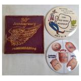 Red Wing Pottery 30th Anniversary Tile & Button