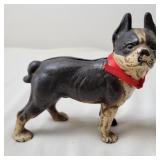 Cast Iron Boston Terrier Cigar Lighter, Vintage