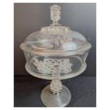 EAPG Ripley & Co. Pavonia Pineapple Stem Compote