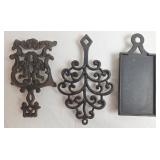 Wilton Cast Iron Trivets & Solid Trivet