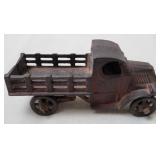 A.C. Williams ? Cast Iron C-Cab Stake Bed Toy