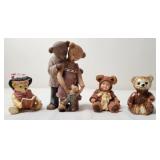 Goebel bear figurine, Anne Geddes Bear Figurine