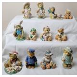 Cherished Teddies Figurines (12)