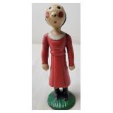 Cast Iron "Olive Oyl" Still Coin Bank