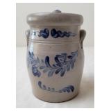 Rowe Pottery Works Anniv. Dry Goods Crock Jar