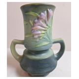 Roseville Pottery Freesia Vase No. 118-6, Vintage