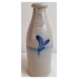 1990 Rowe Pottery Works Stoneware Bottle Vase
