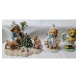 Cherished Teddies Figurines (3)